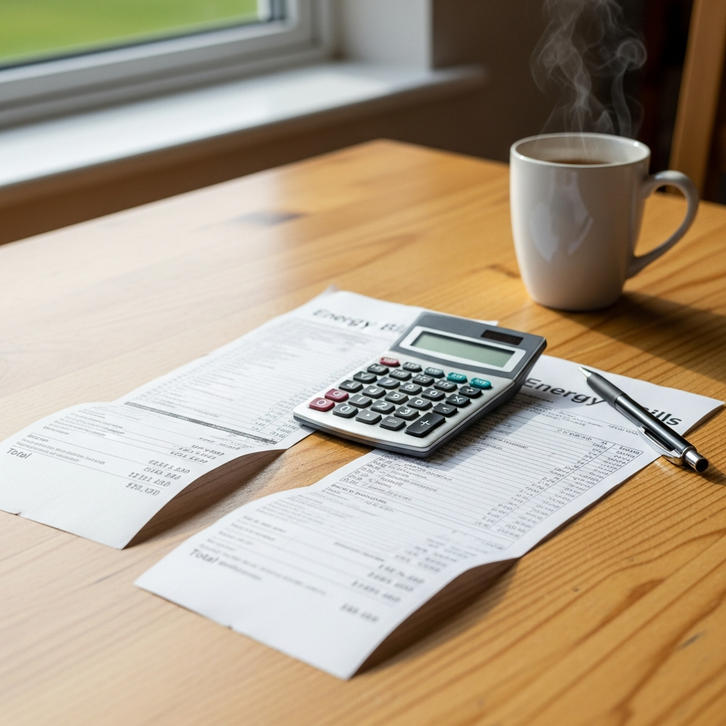 Comparing variable and fixed tariff energy bills for a UK heat pump showing variable delivers lower annual costs