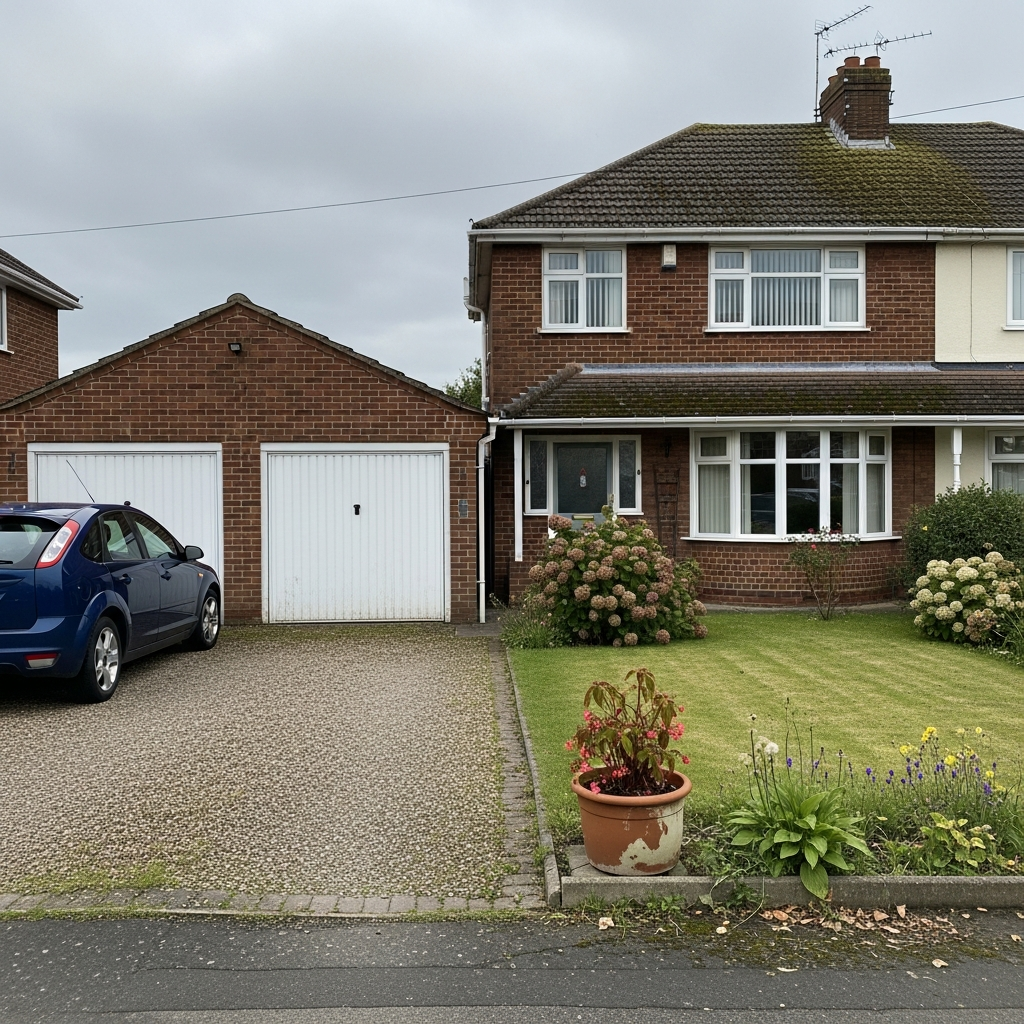 UK detached house with properly insulated loft achieving optimal heat pump efficiency and low running costs